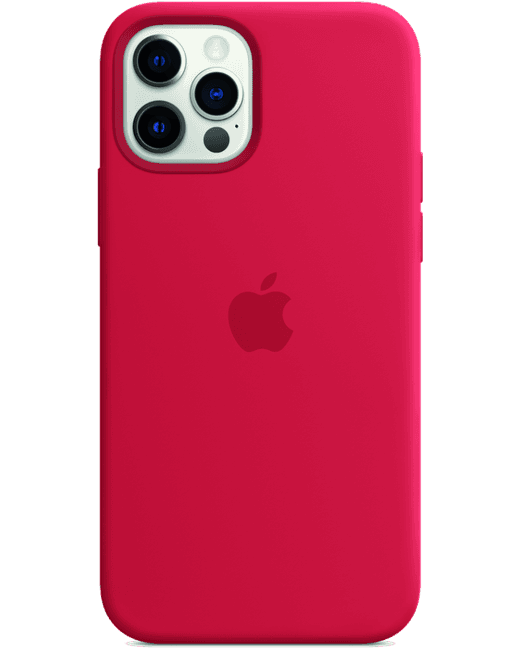 iPhone 12 | 12 Pro Silicone Case with MagSafe - Red model