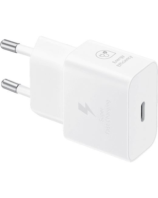 Samsung adapter USB-C väljund 25W, valge