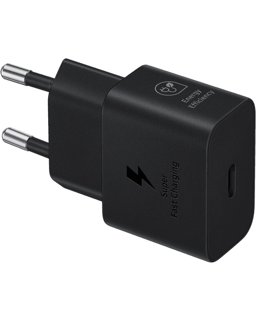 Samsung adapter USB-C väljund 25W, must