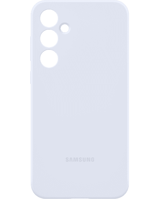 Samsung Galaxy A55 silikoonist ümbris, helesinine