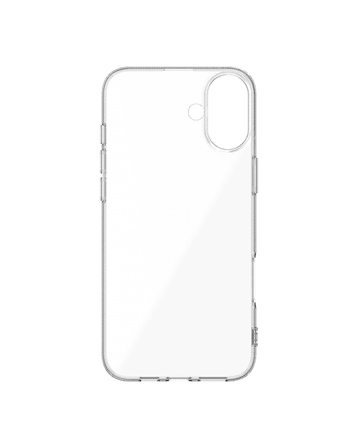KEY Lofoten silikoonist ümbris iPhone 16 Plus, läbipaistev model