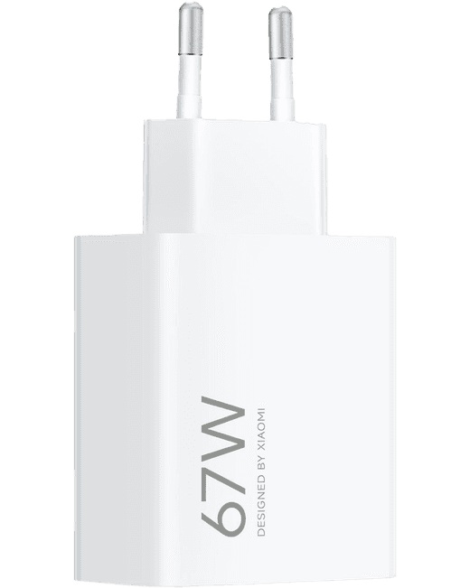 Xiaomi 67W HyperCharge adapter USB-A, valge model