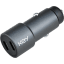 KEY POWER autolaadija Duo 65W 2xUSB-C, must