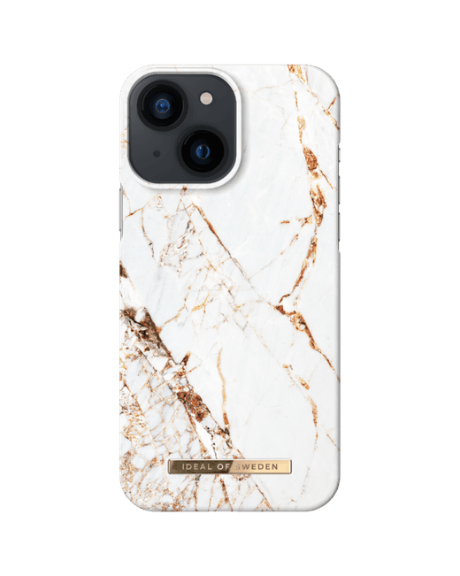 iDeal of Sweden Fashion Case Carrara Gold iPhone 13 5,4"