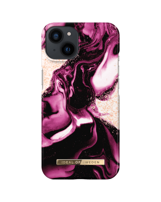 iDeal of Sweden Fashion Case Golden Ruby Marble iPhone 13 6,1"