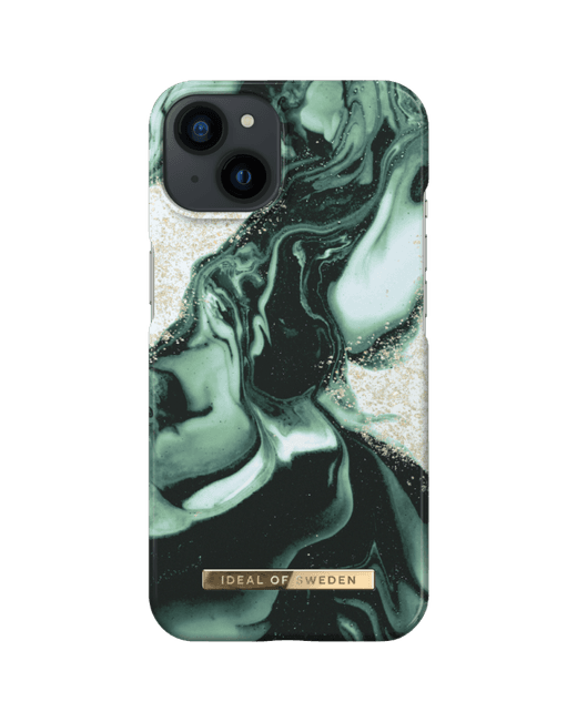 iDeal of Sweden Fashion Case Golden Olive Marble iPhone 13 6,1"
