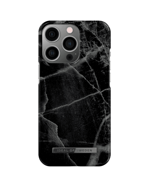 iDeal of Sweden Fashion Case Black Thunder Marble iPhone 13 6,1" Pro