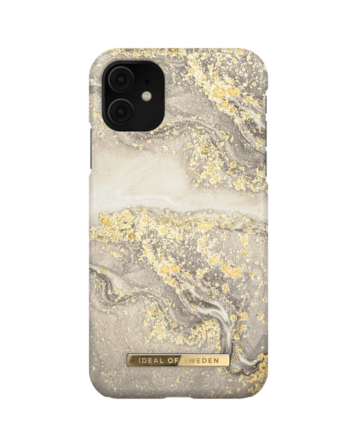 IDeal of Sweden Sparkle Greige Marble Fashion Case iPhone 11/XR