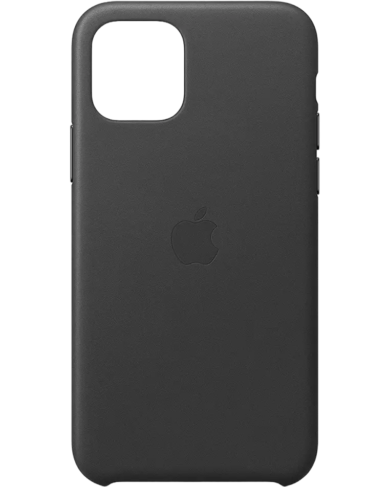 A Leather case for iPhone 11 Pro Black
