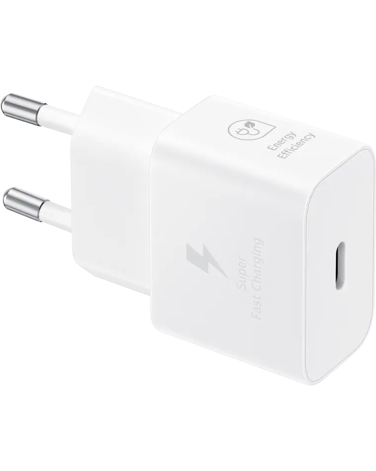 Samsung adapter USB-C väljund 25W, valge