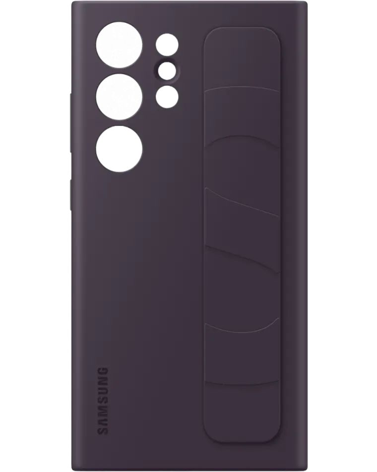 Samsung S24 Ultra kaaned Grip Tume lilla