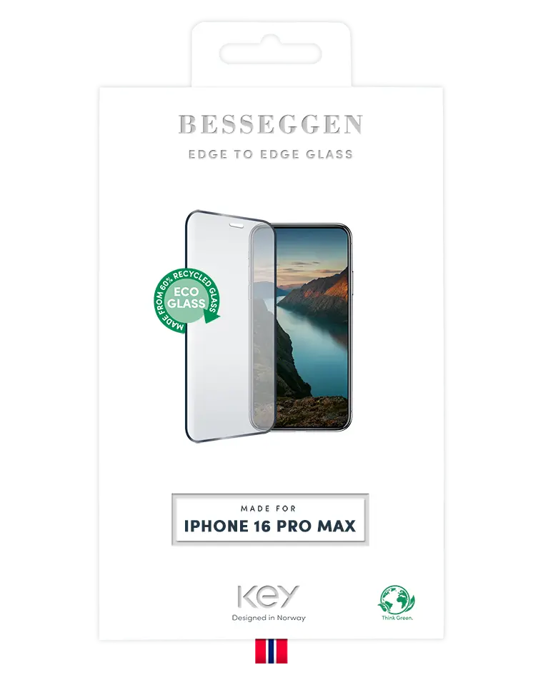 KEY Bessegen kaitseklaas iPhone 16 Pro Max