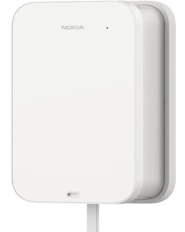 Nokia FastMile 5G Receiver Window Mount-WHITE