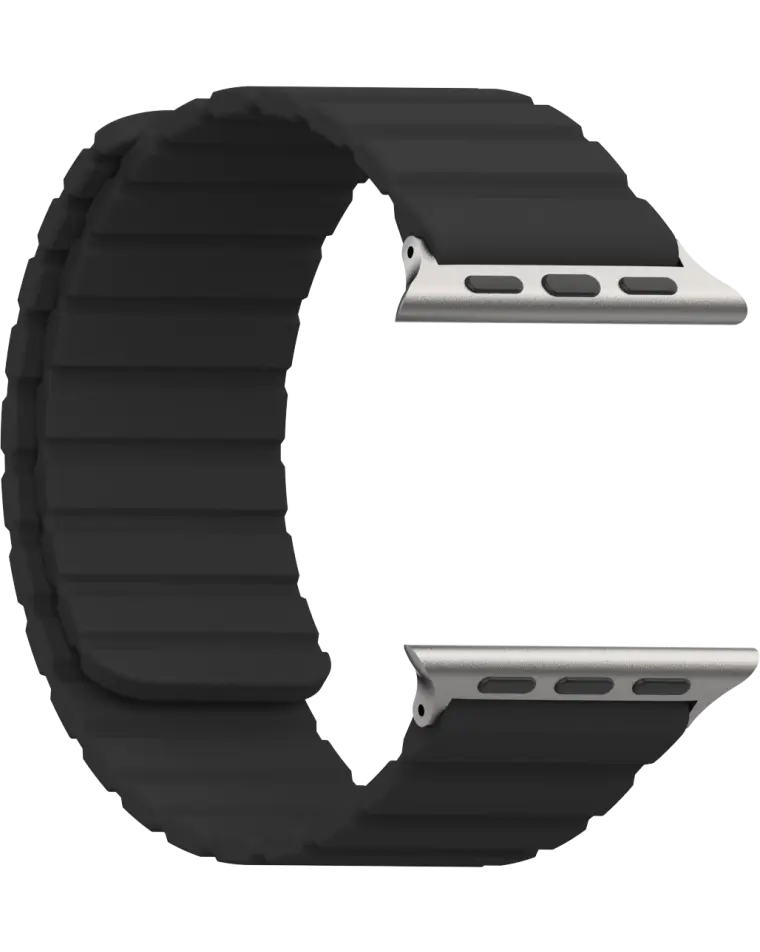 KEY Apple Watch kellarihm, magnetiga, 42-49mm, must