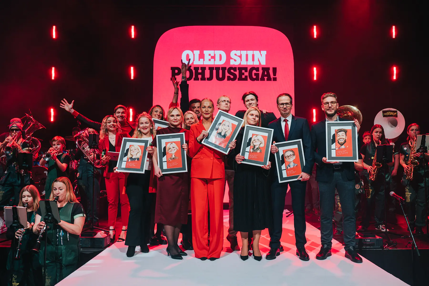 Oled siin põhjusega