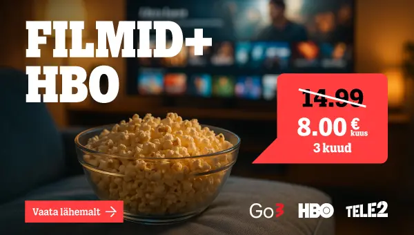 Tele2s on koostöös Go3ga saadaval nüüd Netflix