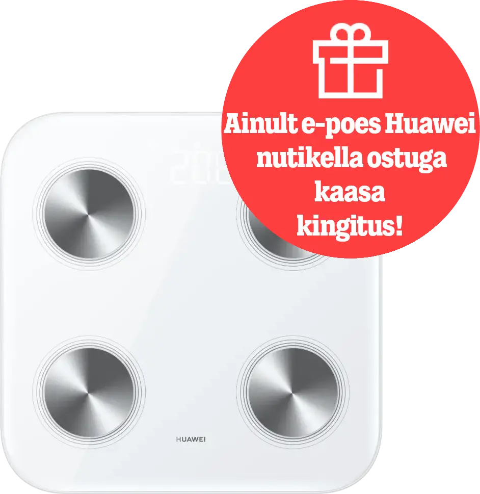Ainult e-poes Huawei nutikella ostuga kaasa kingitus