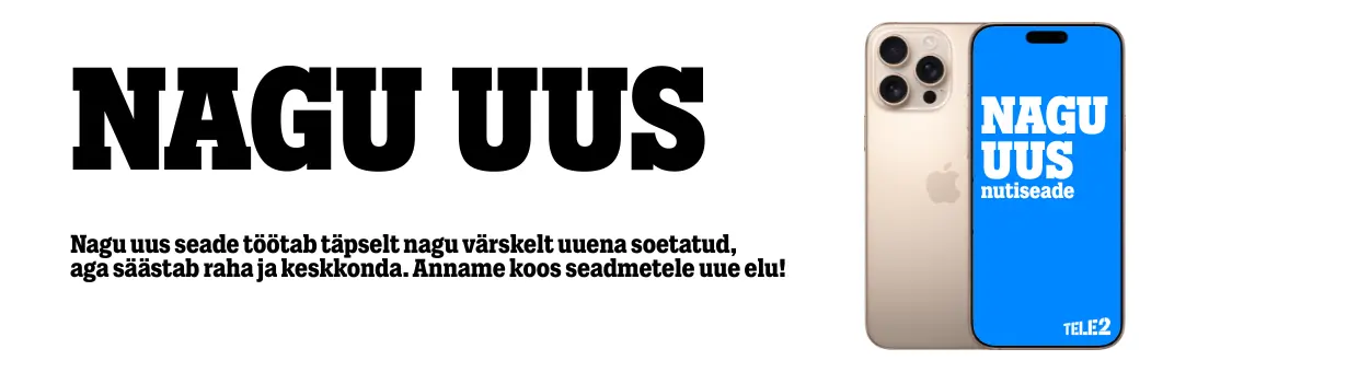 Nagu uus! Kasutatud seadmed