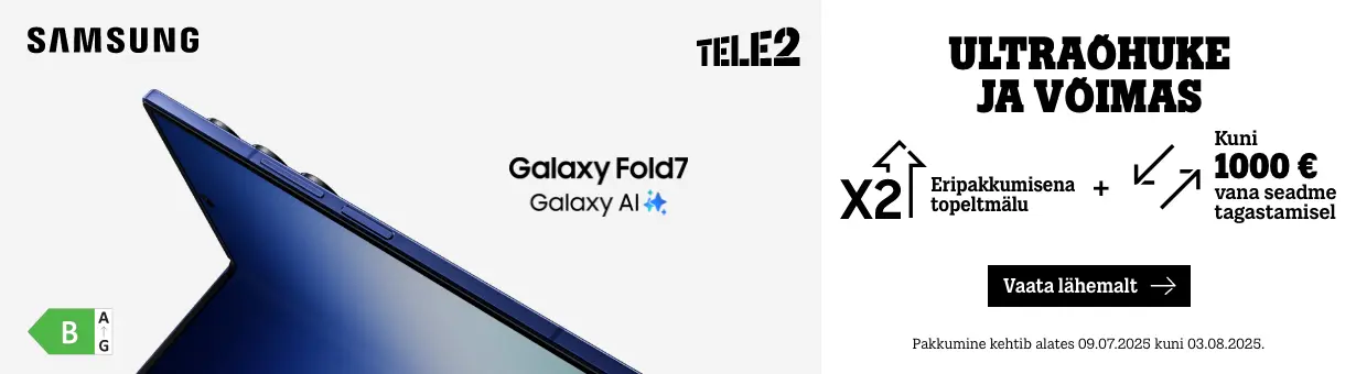 Samsung Galaxy Flip7 ja Flip7 pakkumine