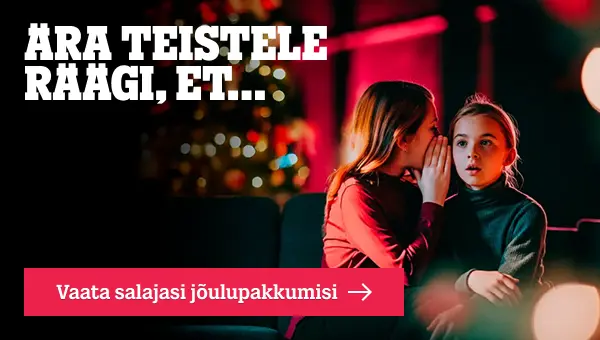 Ära teistele räägi, et...