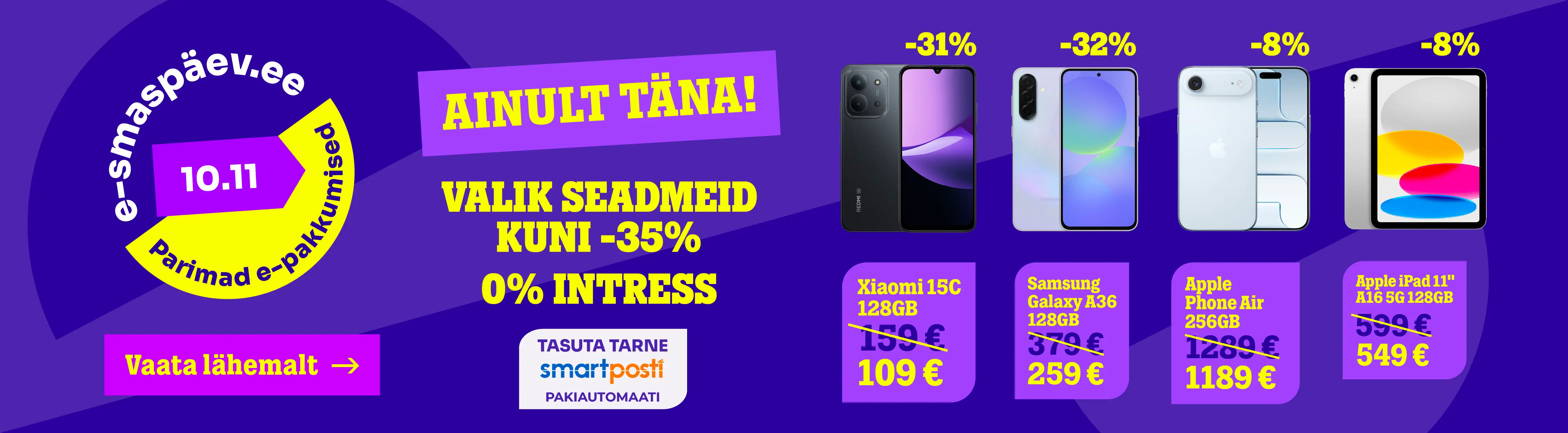 E-smaspäeva pakkumine