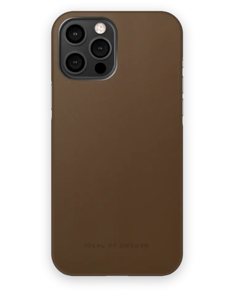 iDeal of Sweden Atelier Case Intense Brown iPhone 12/12 Pro