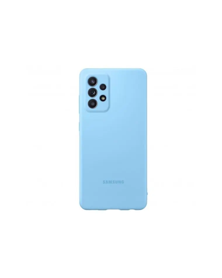 Samsung Galaxy A52 silikoonist sinine telefoniümbris