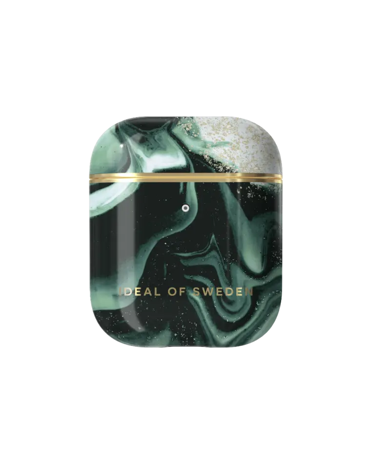 IDeal of Sweden ümbris AirPods 1/2 Golden Olive Marble