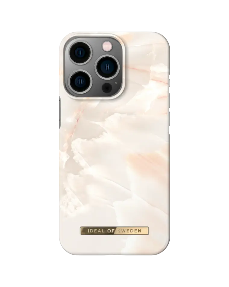 iDeal of Sweden telefoniümbris iPhone 13 6,1" Pro Rose Pearl Marble 