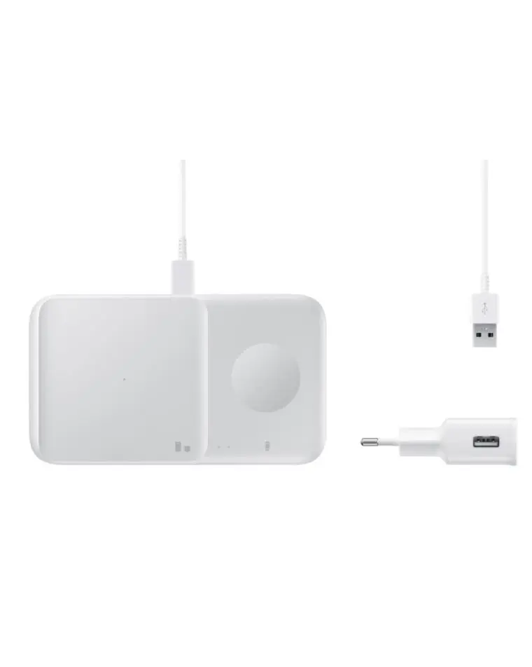 Samsungi valge juhtmevaba DUO laadimispadi