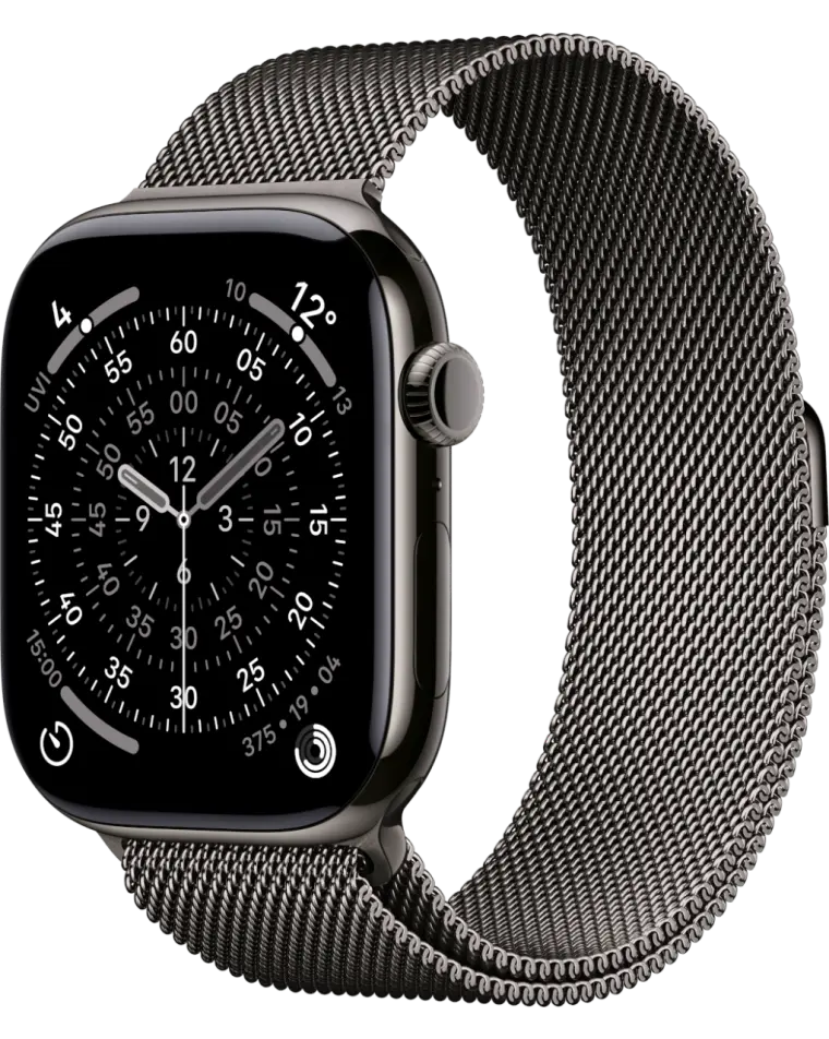 Apple Watch Series 11 GPS + Cellular 46mm Titanium Case with Milanese Loop - M/L