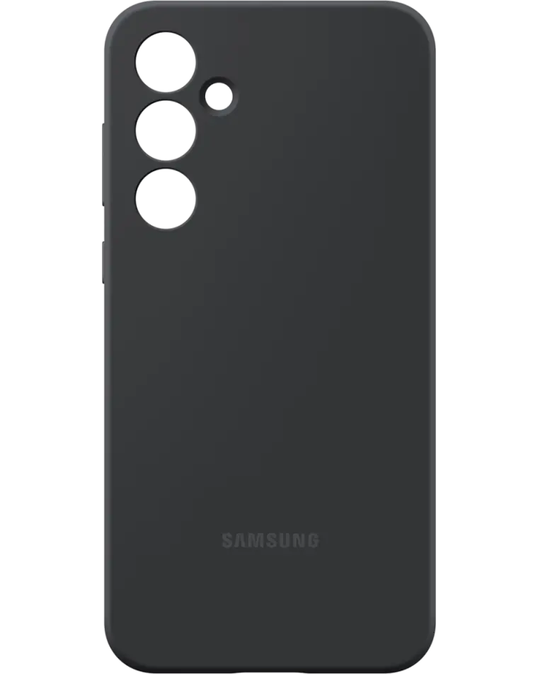 Samsung Galaxy A55 silikoonist ümbris, must