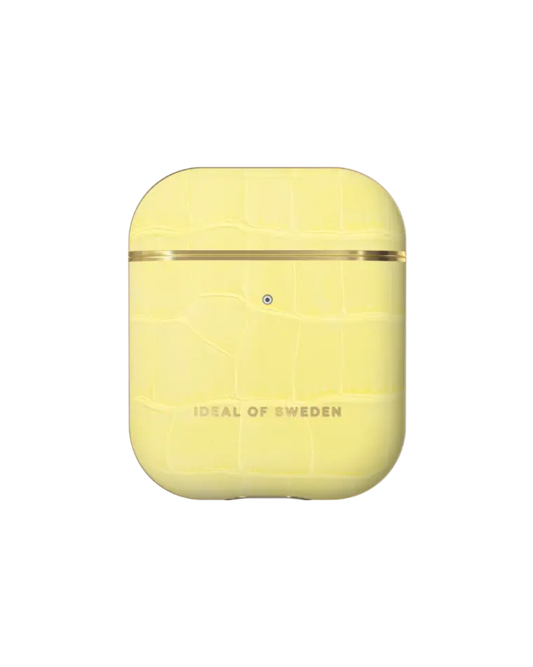 iDeal of Sweden ümbris AirPods 1/2 gen Lemon Croco