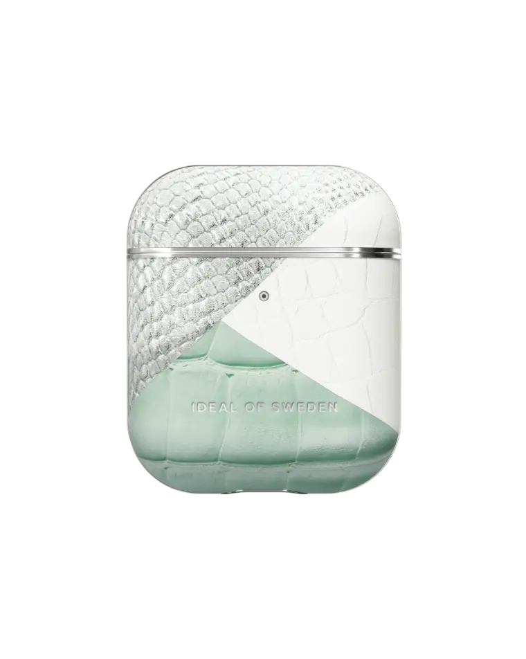 iDeal of Sweden ümbris AirPods 1/2 gen Palladian Mint Snake
