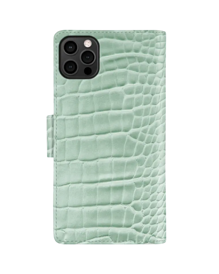 iDeal of Sweden rahakottümbris iPhone 12 Pro Max Mint Croco