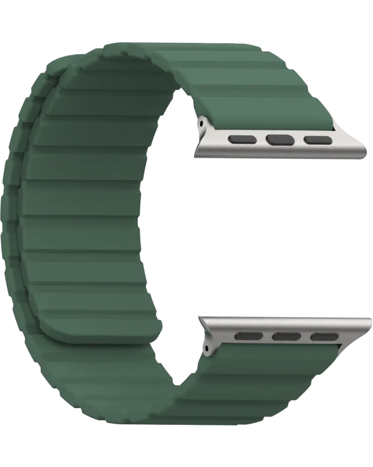 KEY Apple Watch kellarihm, magnetiga, 38-41mm, roheline