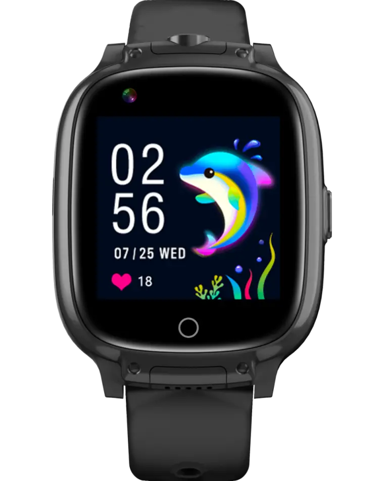 Laste nutikell Garett Kids Twin 4G Black