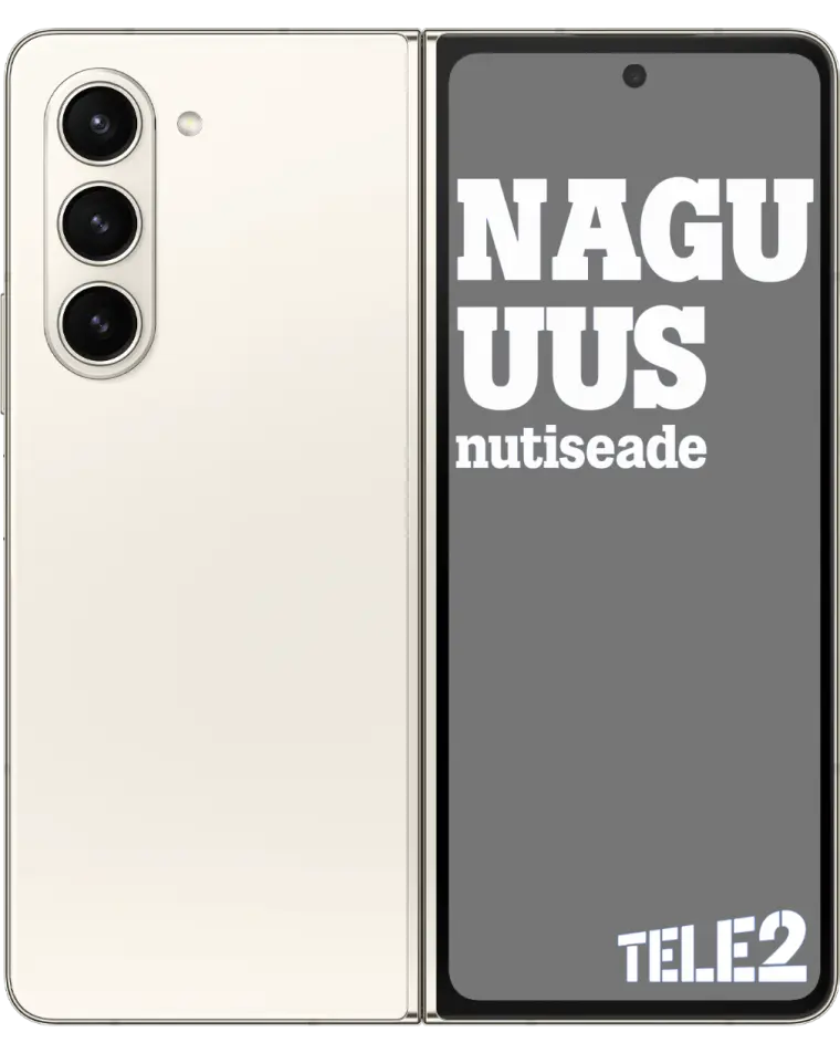 Samsung Galaxy Fold5 256GB (Nagu Uus)-WHITE