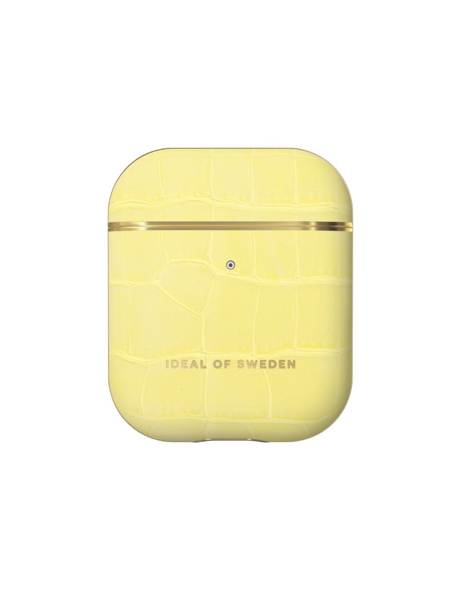iDeal of Sweden ümbris AirPods 1/2 gen Lemon Croco