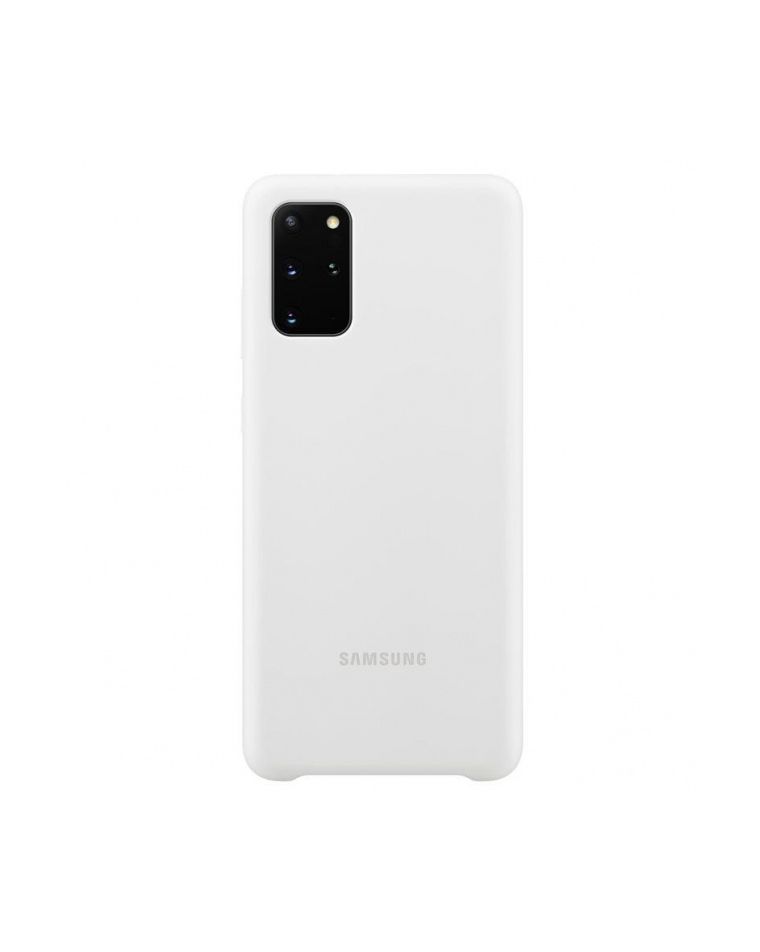 Silikoonist valge kaaned Samsung Galaxy S20+'le