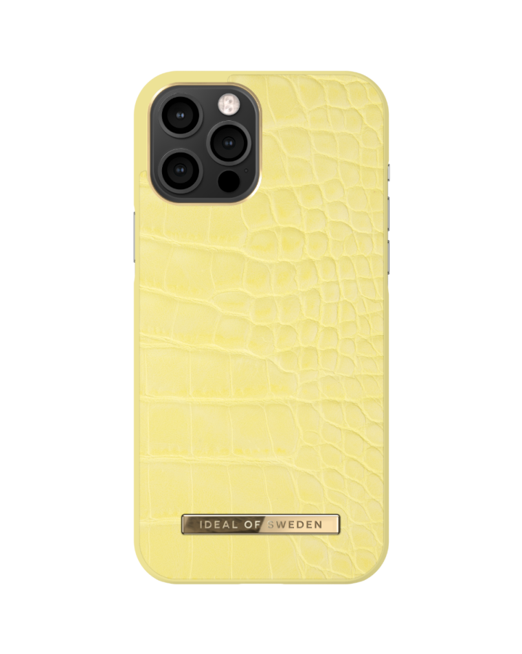 iDeal of Sweden telefoniümbris iPhone 12 Pro Max Lemon Croco