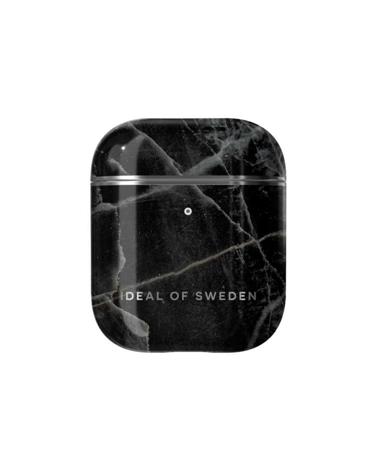 IDeal of Sweden ümbris AirPods 1/2 Black Thunder Marble